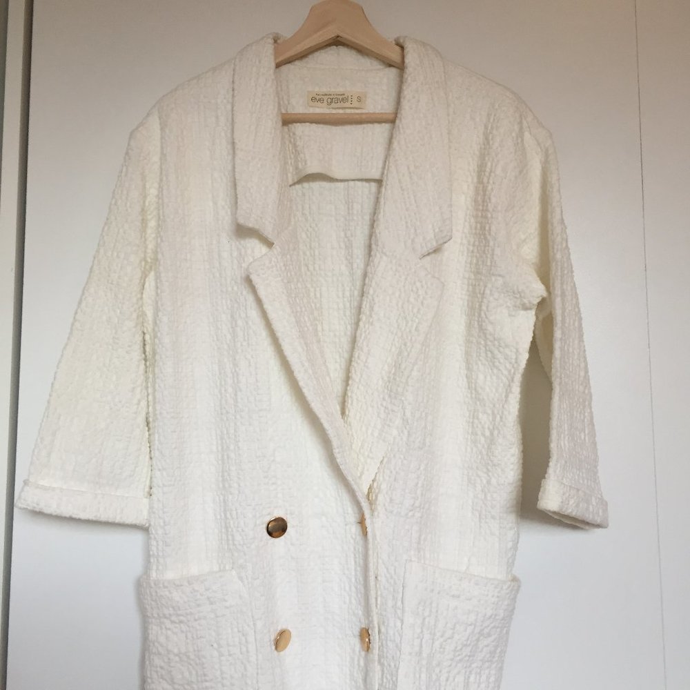 Eve Gravel Ivory Blazer